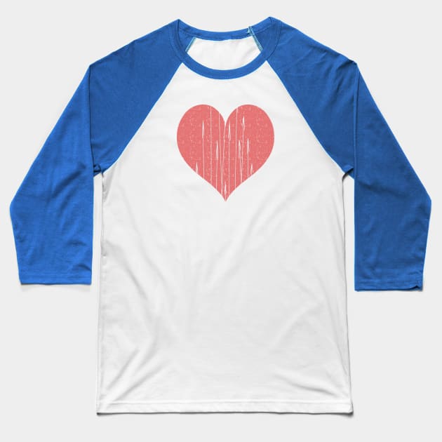 HEART Baseball T-Shirt by IKIosifelli